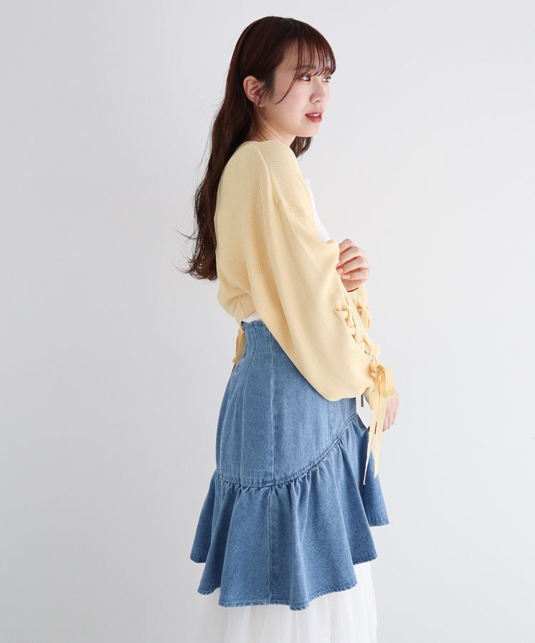 Green Parks「dazzlin ニットボレロ」|カーディガン|