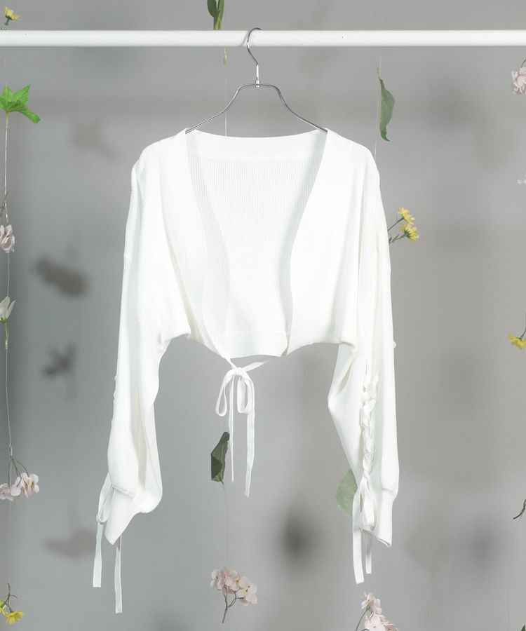 Green Parks「dazzlin ニットボレロ」|カーディガン|