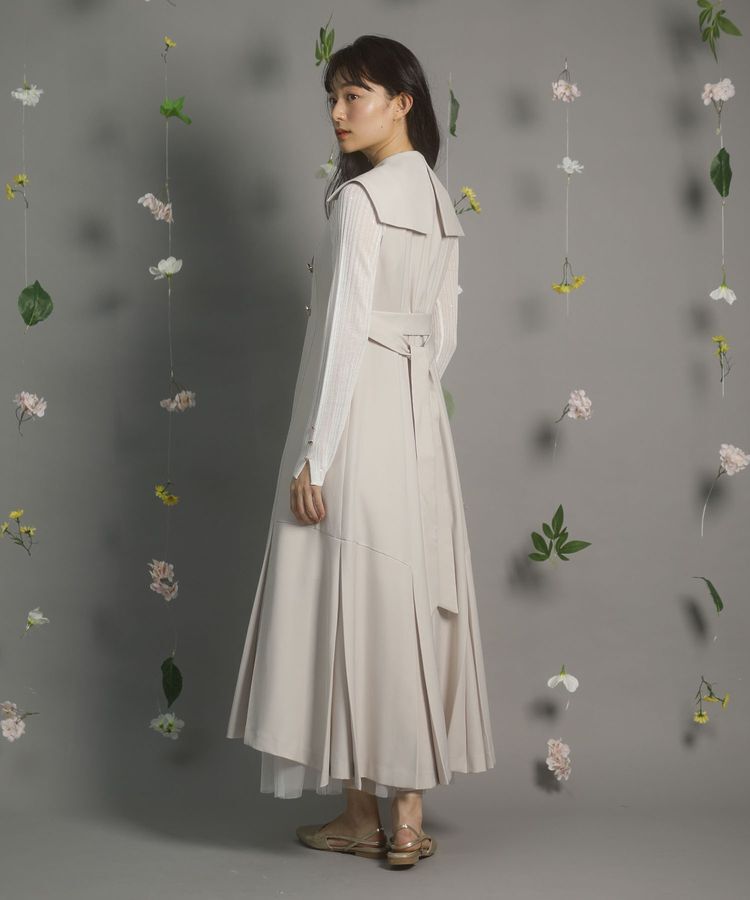 Green Parks「dazzlin トレンチ風ワンピース」|ワンピース|