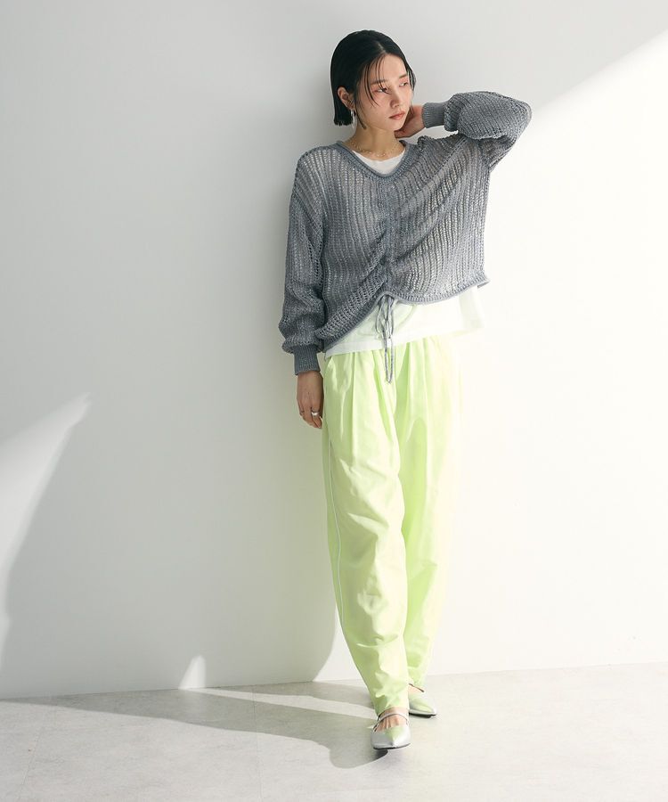 armonia「SET2点２wayシャーリングニット+インナー」|ニット・セーター|