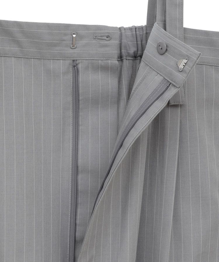 Green Parks「ピンストライプベアトップジャンスカ」|ジャンパースカート|