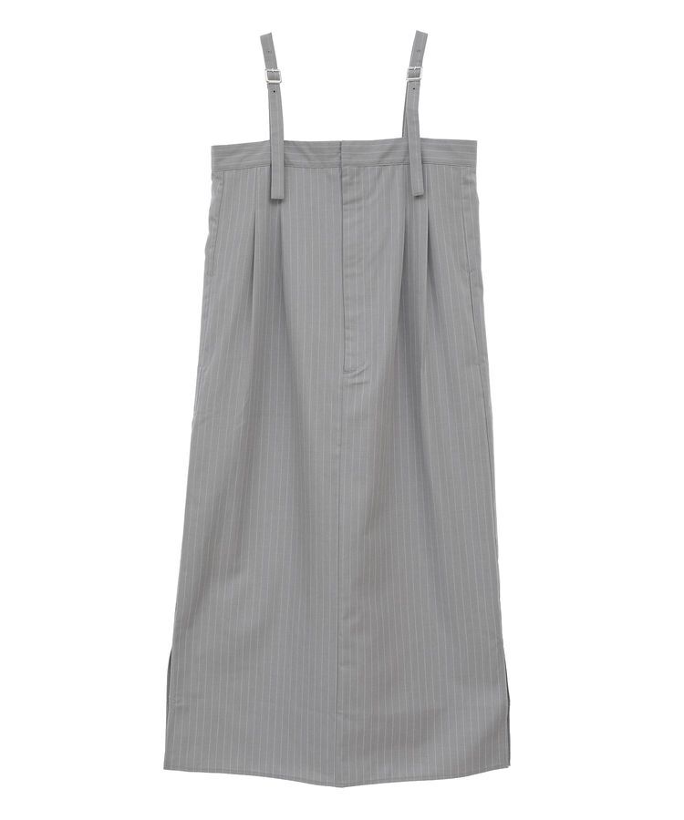 Green Parks「ピンストライプベアトップジャンスカ」|ジャンパースカート|