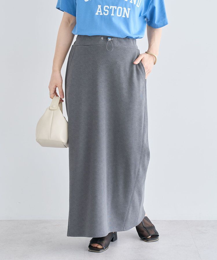 Green Parks「ピグメントIラインスウェットスカート」|スカート|