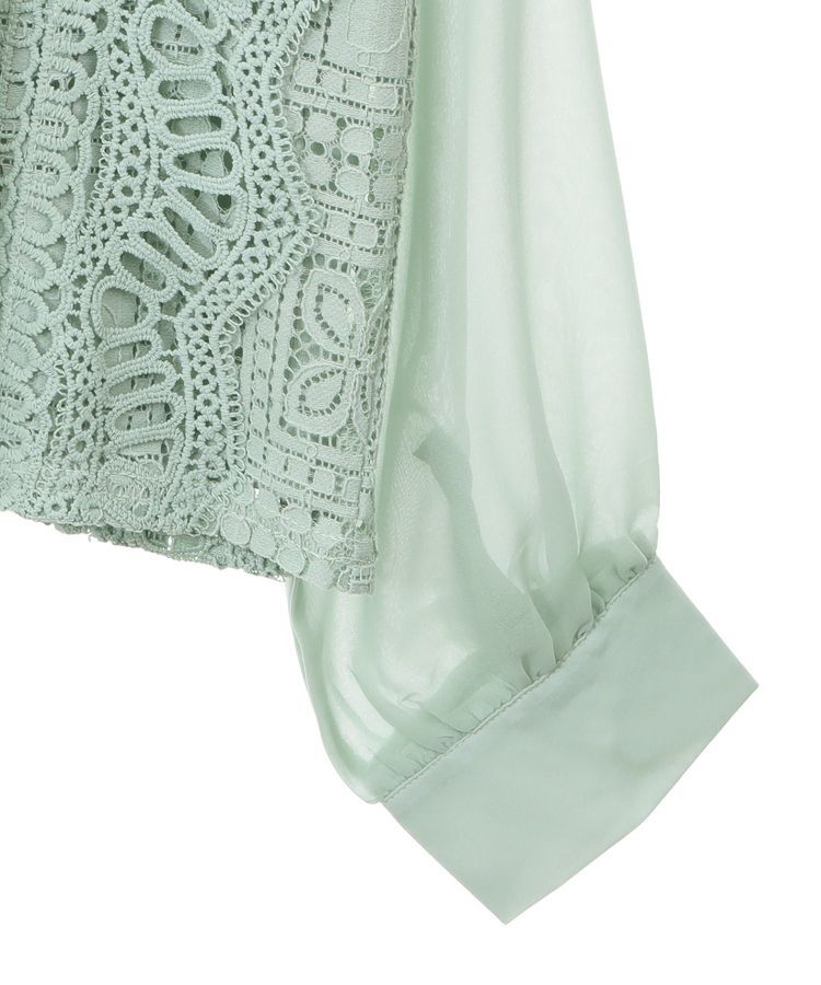 Green Parks「・Petit Fleur イロイロレースブラウス」|シャツ・ブラウス|