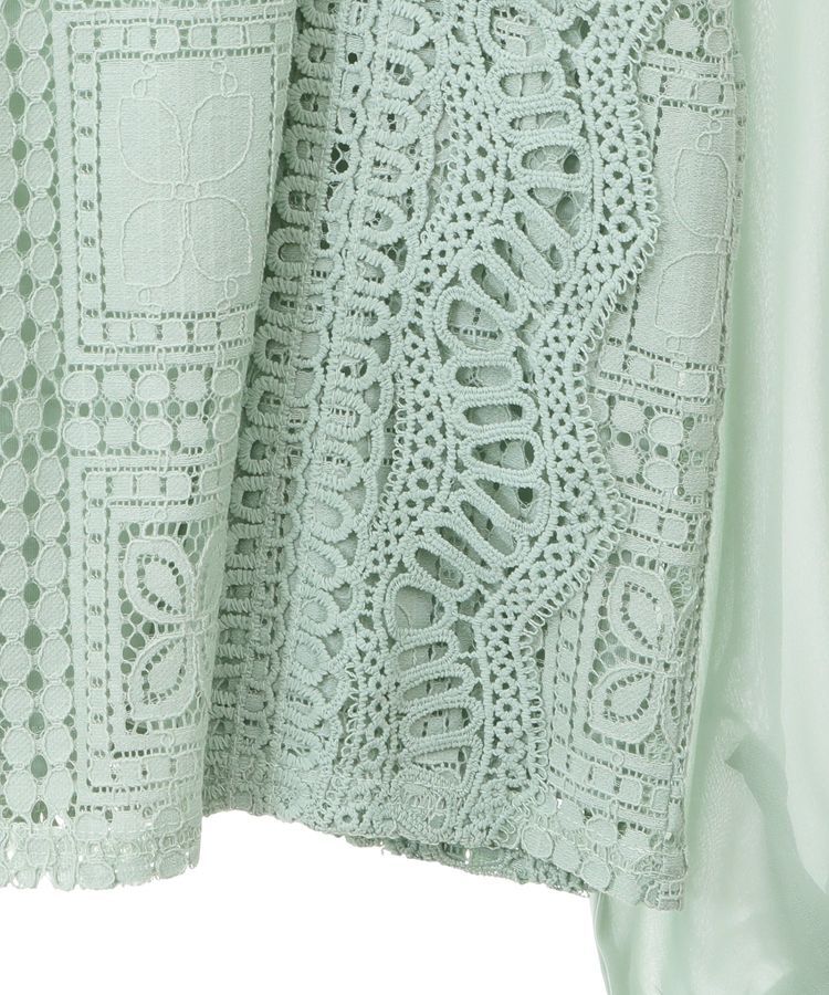 Green Parks「・Petit Fleur イロイロレースブラウス」|シャツ・ブラウス|