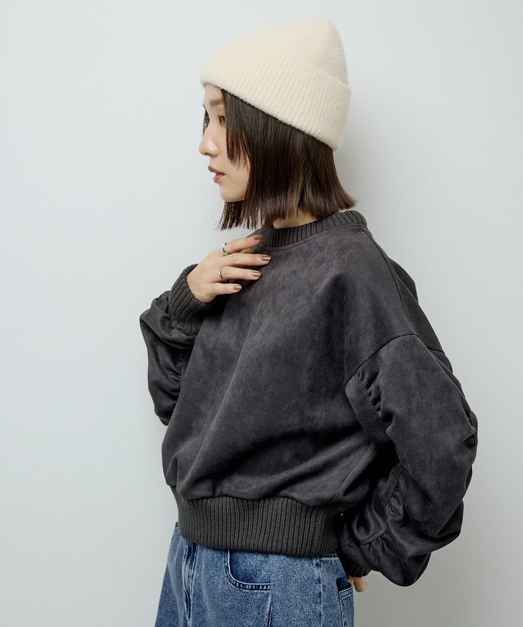 Green Parks「・ELENCARE DUE スエードポンチプルオーバー」|Tシャツ・カットソー|