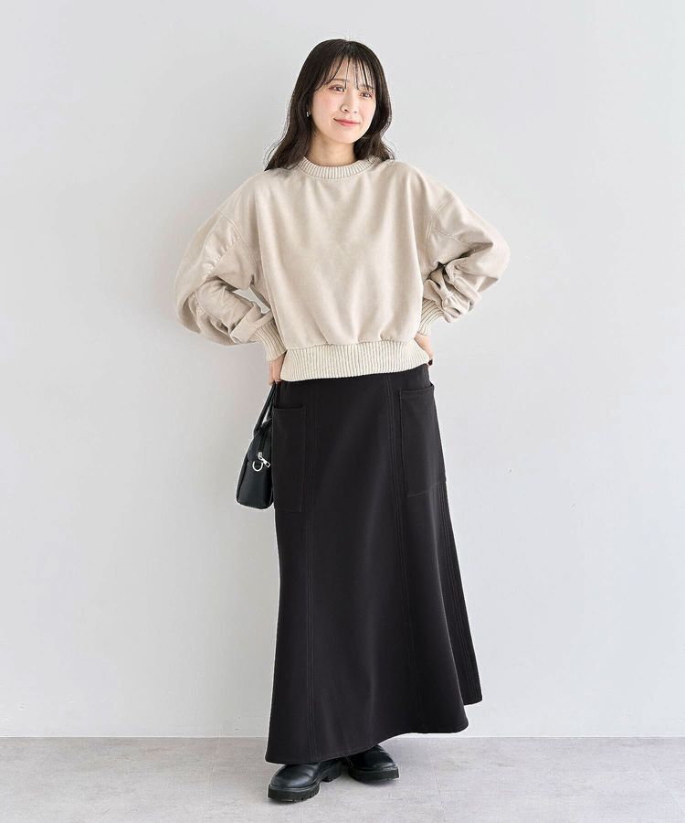 Green Parks「・ELENCARE DUE スエードポンチプルオーバー」|Tシャツ・カットソー|