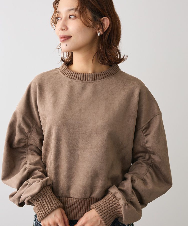 Green Parks「・ELENCARE DUE スエードポンチプルオーバー」|Tシャツ・カットソー|