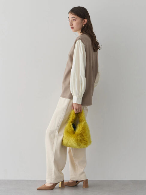 YECCA VECCA「ニットベストSETシャツ」|Tシャツ・カットソー|