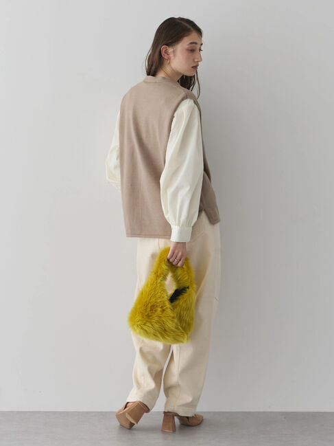 YECCA VECCA「ニットベストSETシャツ」|Tシャツ・カットソー|