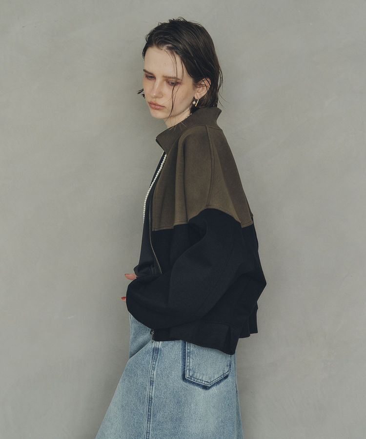 Editt by YECCA VECCA「【上下着用可能】2wayインバーテッドライトブルゾン」|ブルゾン・スタジャン|