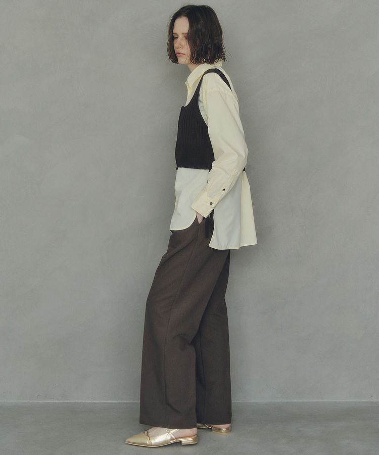 YECCA VECCA「ZIPニットビスチェ」|ニット・セーター|