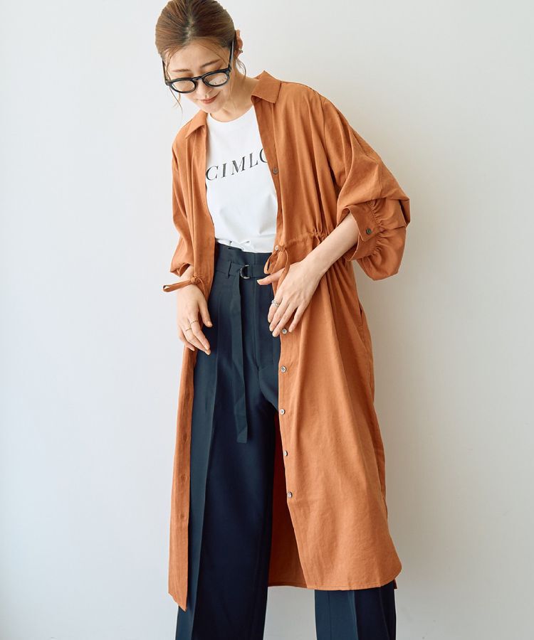 YECCA VECCA「【UVカット】2way袖バルーンワンピース」|ワンピース|