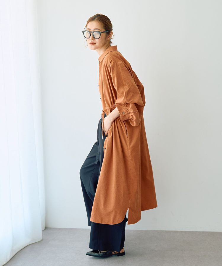 YECCA VECCA「【UVカット】2way袖バルーンワンピース」|ワンピース|