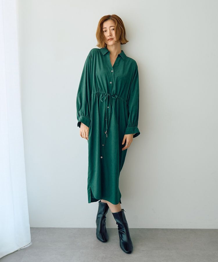 YECCA VECCA「【UVカット】2way袖バルーンワンピース」|ワンピース|