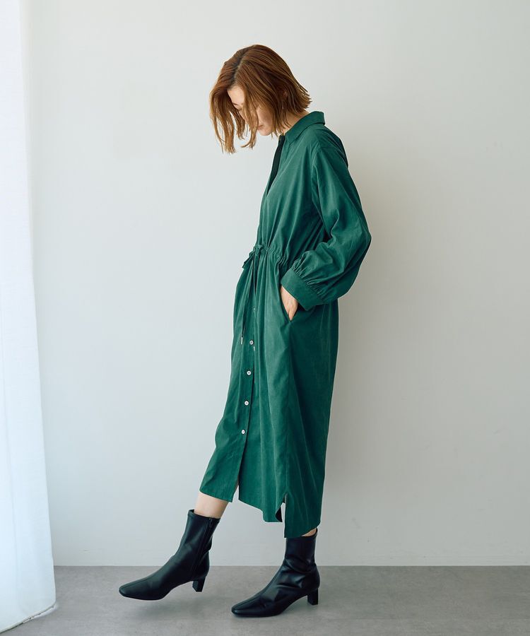 YECCA VECCA「【UVカット】2way袖バルーンワンピース」|ワンピース|