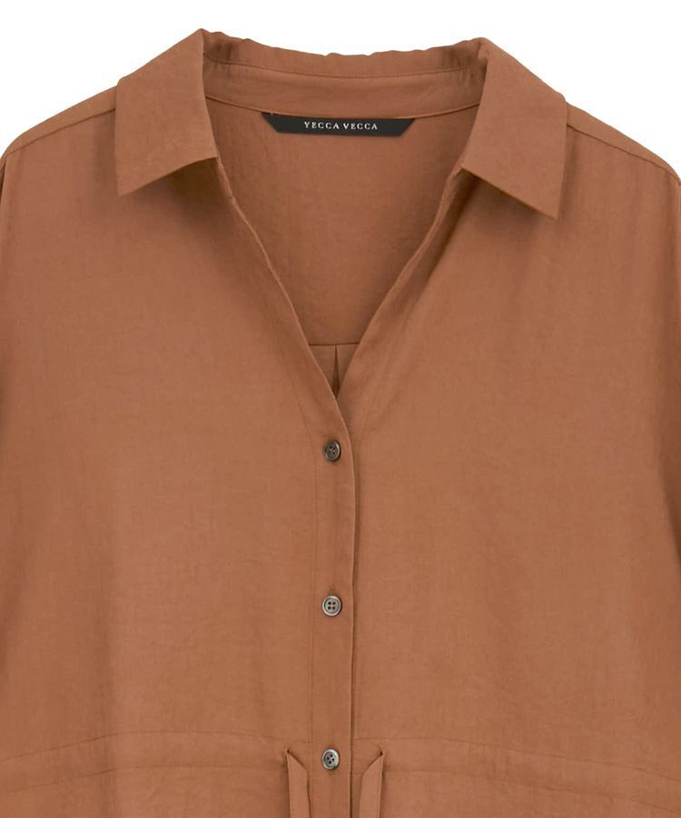 YECCA VECCA「【UVカット】2way袖バルーンワンピース」|ワンピース|