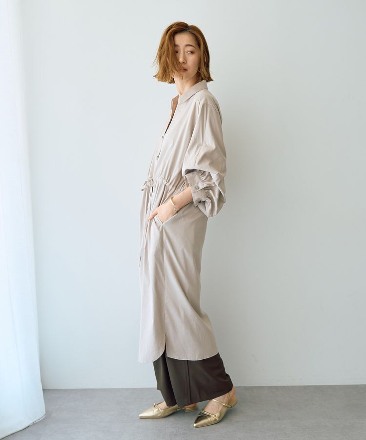 YECCA VECCA「【UVカット】2way袖バルーンワンピース」|ワンピース|