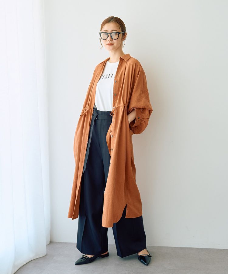 YECCA VECCA「【UVカット】2way袖バルーンワンピース」|ワンピース|