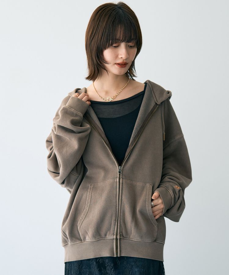 YECCA VECCA「【STAR＆STRIPE】ZIPフーディ」|スウェット・ジャージ|