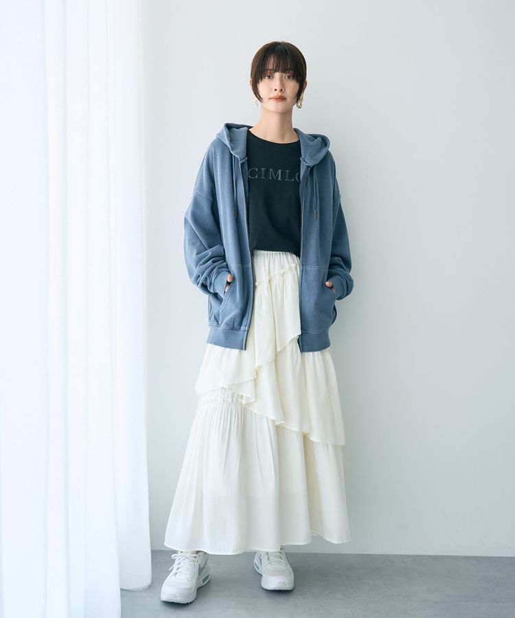 YECCA VECCA「【STAR＆STRIPE】ZIPフーディ」|スウェット・ジャージ|