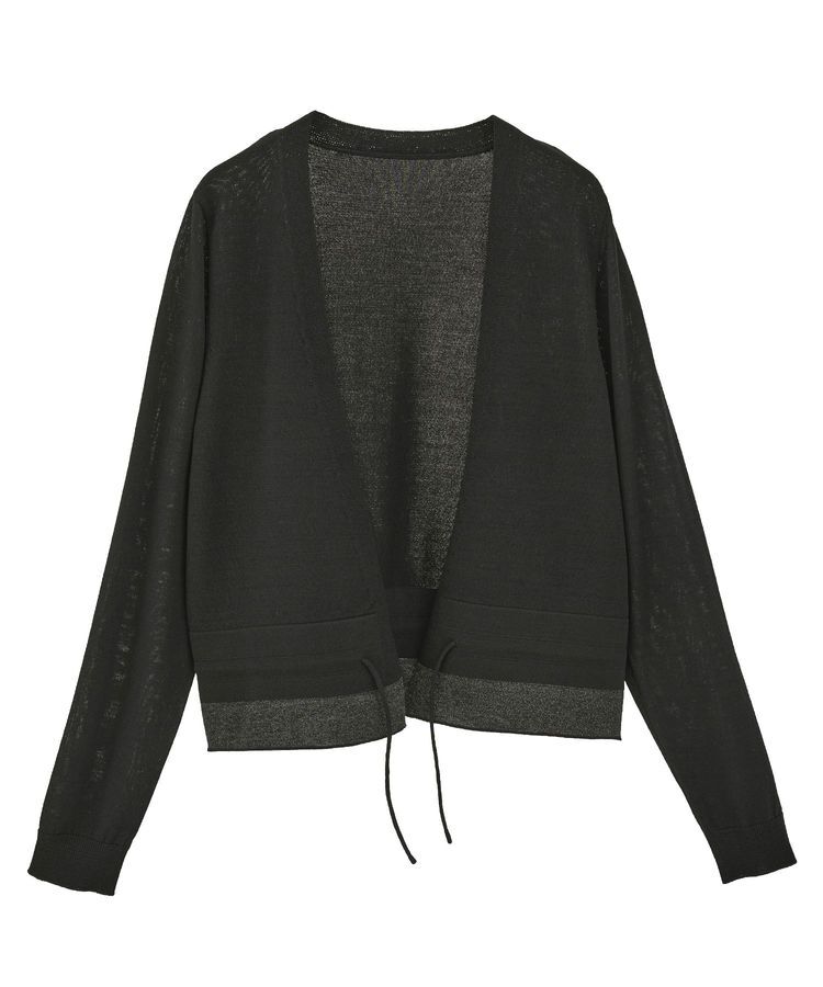 YECCA VECCA「ドロストデザインカーディガン」|カーディガン|