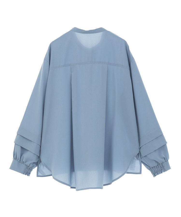 YECCA VECCA「2way裾アレンジパール釦ブラウス」|シャツ・ブラウス|