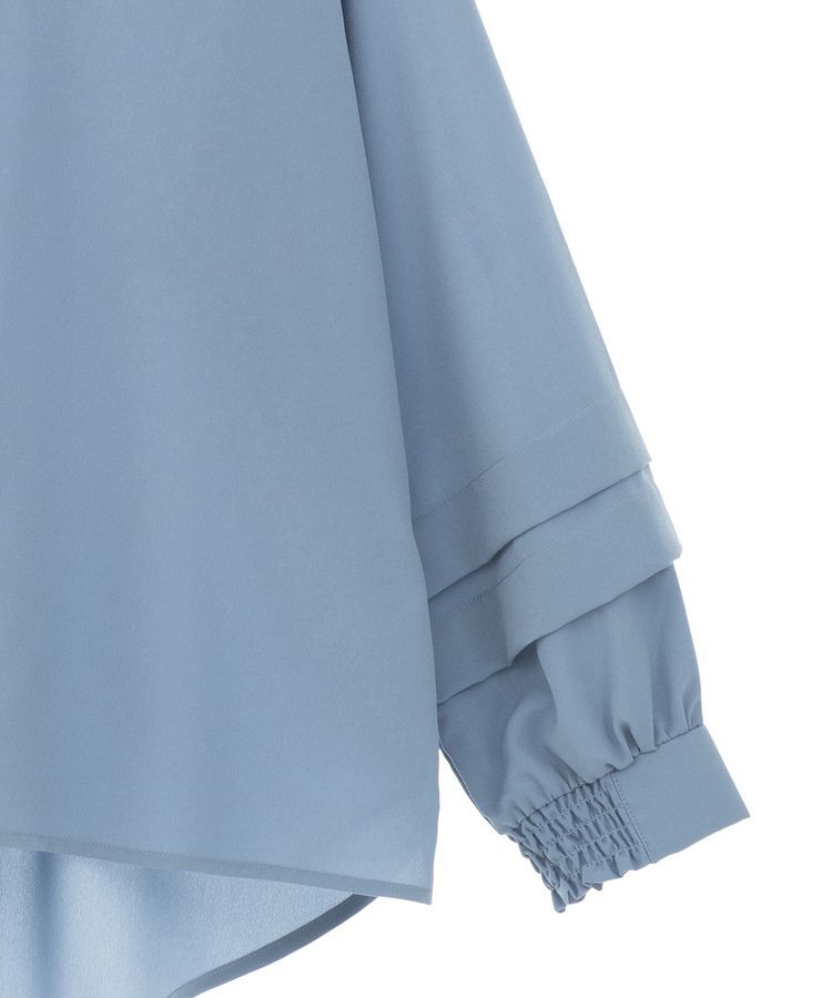 YECCA VECCA「2way裾アレンジパール釦ブラウス」|シャツ・ブラウス|