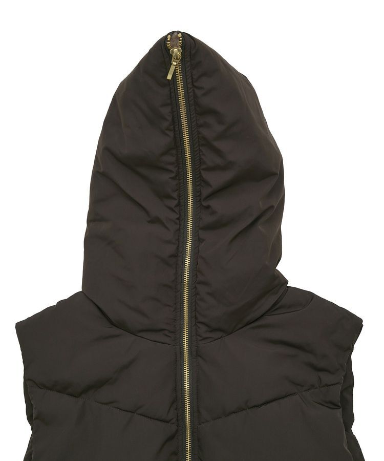 YECCA VECCA「中綿フーディージレ」|ブルゾン・スタジャン|