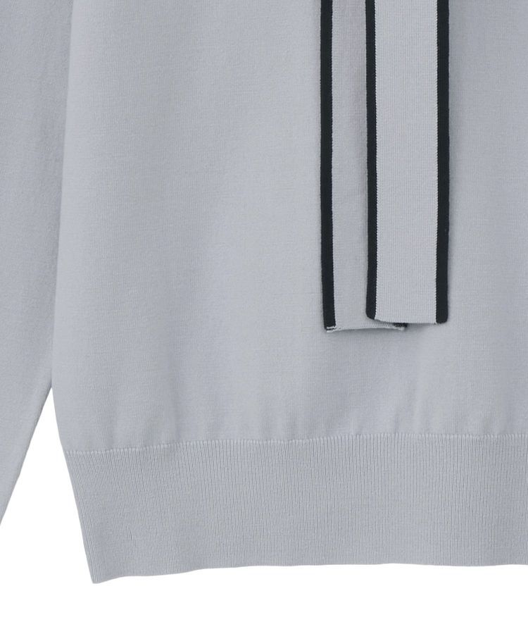 YECCA VECCA「配色ボウタイニット」|ニット・セーター|