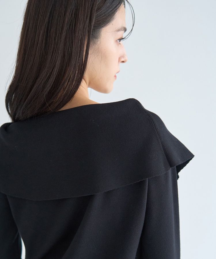 YECCA VECCA「2wayオフショルカラーカーディガン」|カーディガン|