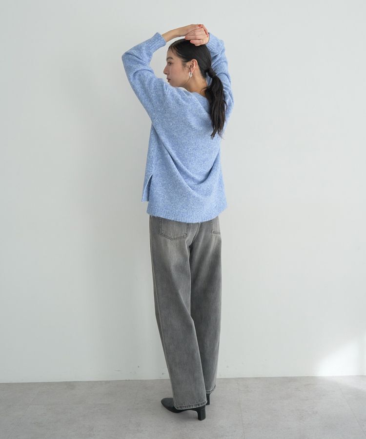 YECCA VECCA「襟付きVネックニット」|ニット・セーター|