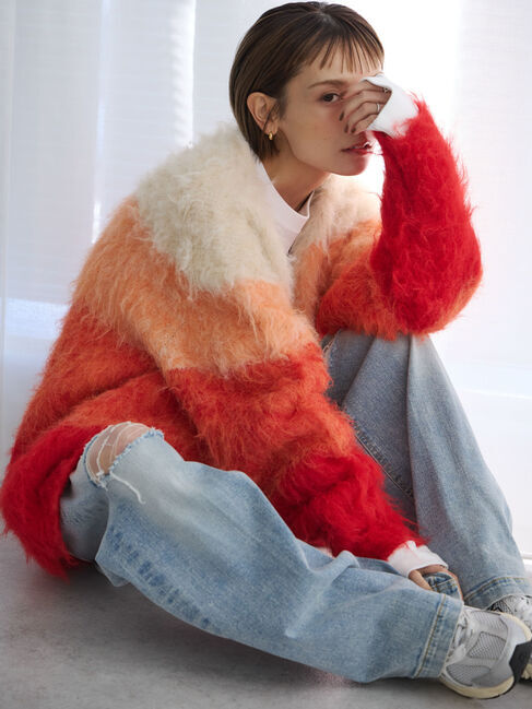 GARAGE OF GOOD CLOTHING「グラデーションカーディガン」|カーディガン|