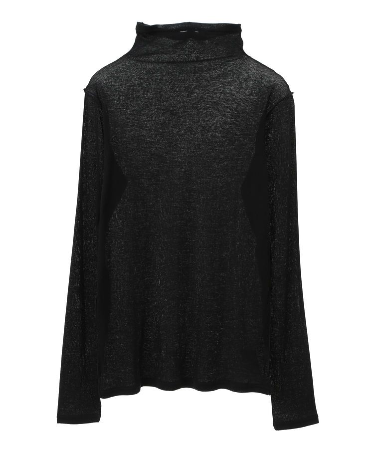 GARAGE OF GOOD CLOTHING「【日本製】無地シアーハイネックプルオーバー」|Tシャツ・カットソー|