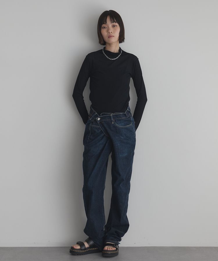 GARAGE OF GOOD CLOTHING「【日本製】無地シアーハイネックプルオーバー」|Tシャツ・カットソー|