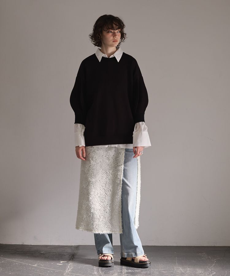 GARAGE OF GOOD CLOTHING「【日本製】変形ハーフプルオーバーA」|Tシャツ・カットソー|