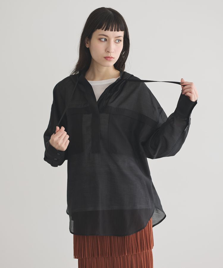 GARAGE OF GOOD CLOTHING「シアーフーディーシャツ」|シャツ・ブラウス|