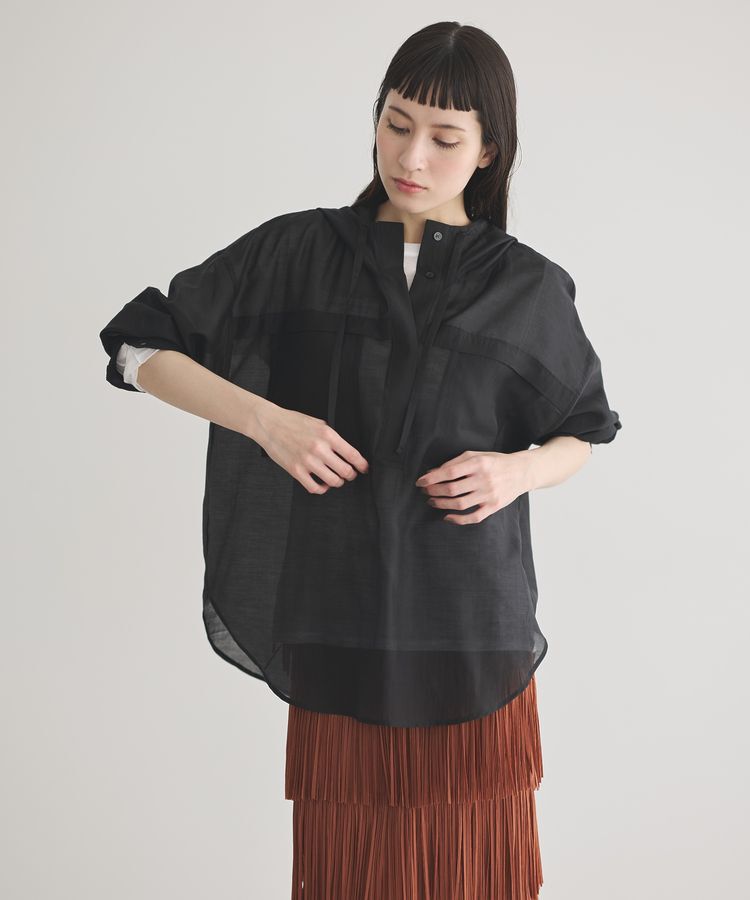 GARAGE OF GOOD CLOTHING「シアーフーディーシャツ」|シャツ・ブラウス|