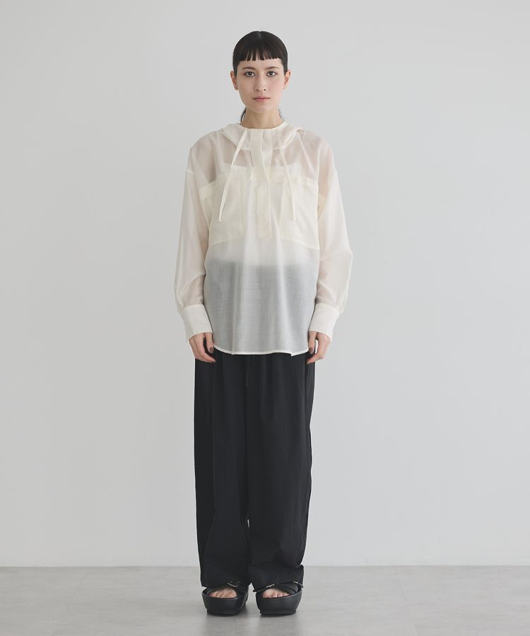 GARAGE OF GOOD CLOTHING「シアーフーディーシャツ」|シャツ・ブラウス|