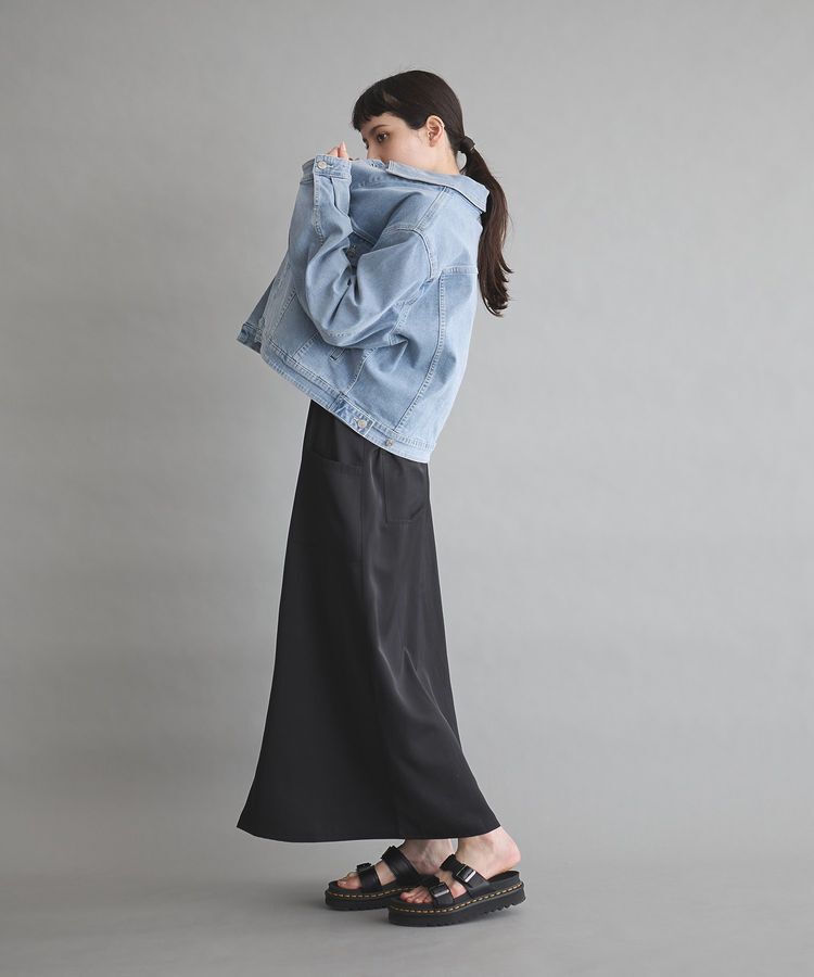 GARAGE OF GOOD CLOTHING「ロング袖オーバーサイズデニムJK」|テーラードジャケット|
