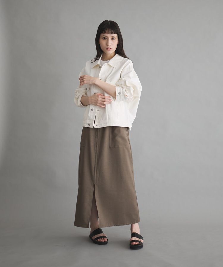 GARAGE OF GOOD CLOTHING「ロング袖オーバーサイズデニムJK」|テーラードジャケット|