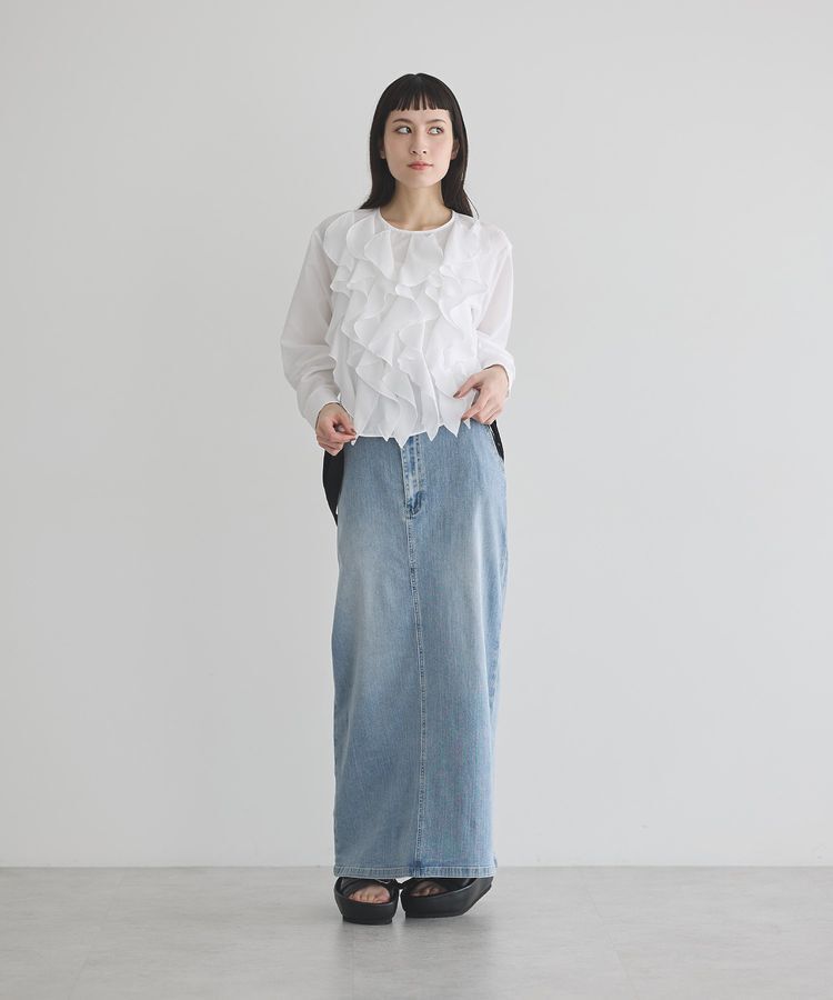 GARAGE OF GOOD CLOTHING「【日本製】フリルブラウス」|シャツ・ブラウス|