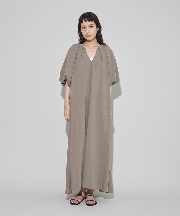 GARAGE OF GOOD CLOTHING「バルーンスリーブワンピース」|ワンピース|Khaki