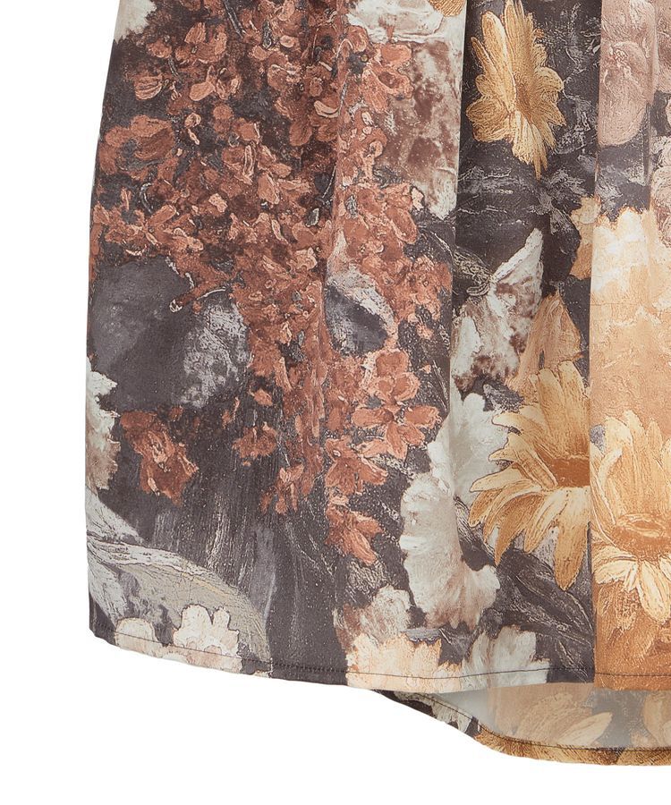 GARAGE OF GOOD CLOTHING「【日本製】ダークフラワープリントキャミビスチェ」|ベスト・ジレ|