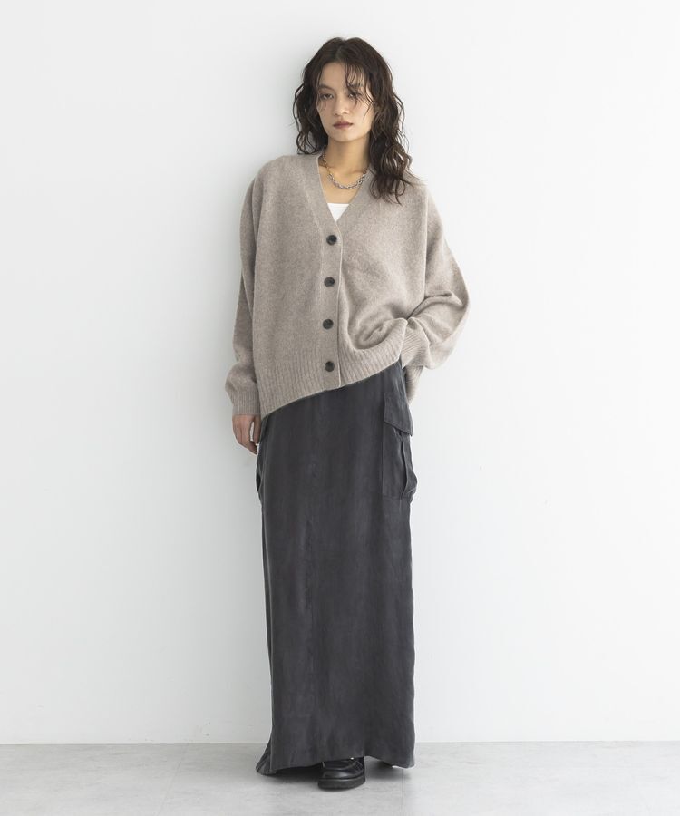 GARAGE OF GOOD CLOTHING「FOX混BOXシルエットカーディガン」|カーディガン|