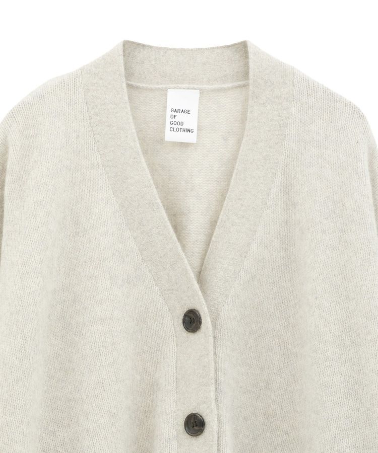 GARAGE OF GOOD CLOTHING「FOX混BOXシルエットカーディガン」|カーディガン|