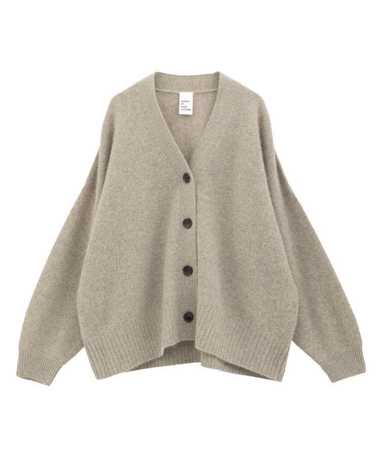GARAGE OF GOOD CLOTHING「FOX混BOXシルエットカーディガン」|カーディガン|