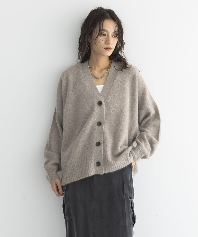 GARAGE OF GOOD CLOTHING「FOX混BOXシルエットカーディガン」|カーディガン|