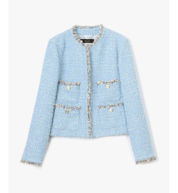 allureville「【セットアップ対応商品】ジオリカラメツイード4ポケットジャケット」|テーラードジャケット|