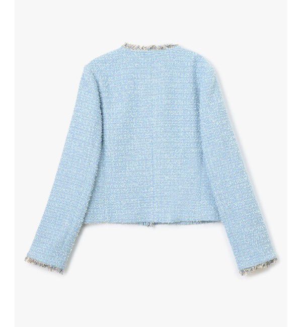 allureville「【セットアップ対応商品】ジオリカラメツイード4ポケットジャケット」|テーラードジャケット|